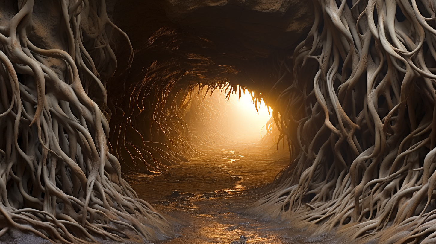 Tumbleweed Tree in Cavern