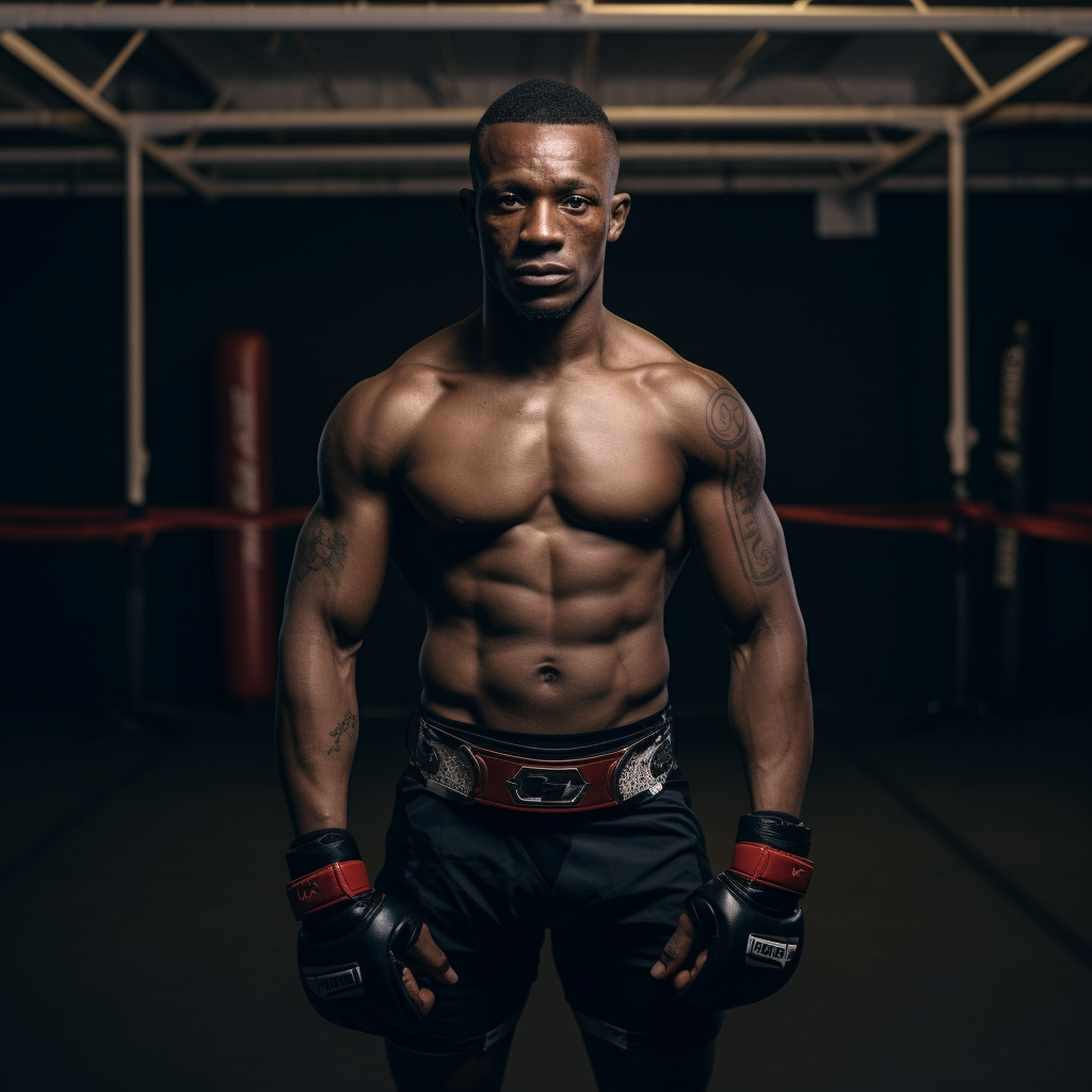 Cédric Doumbé, champion français de MMA