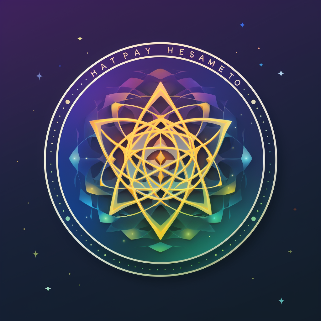 Celestial Grid Phenakistoscopes Logo Design