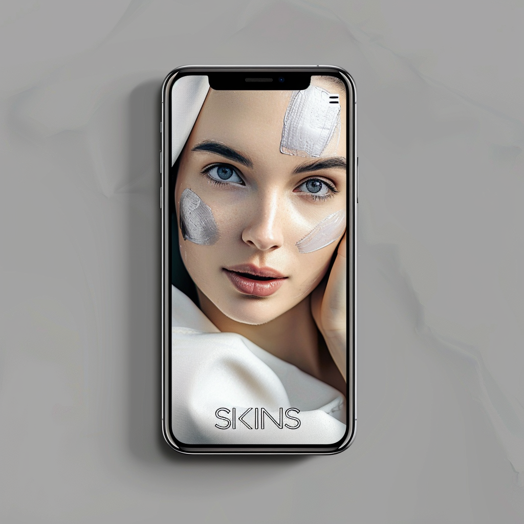 Cellphone Logo Skins App Skincare