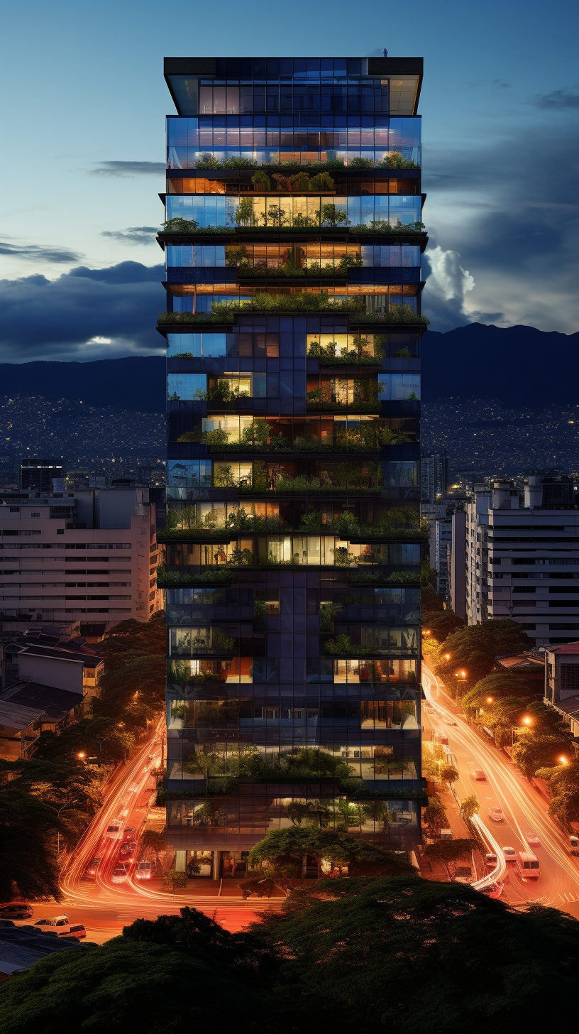 Stunning architecture in Medellin