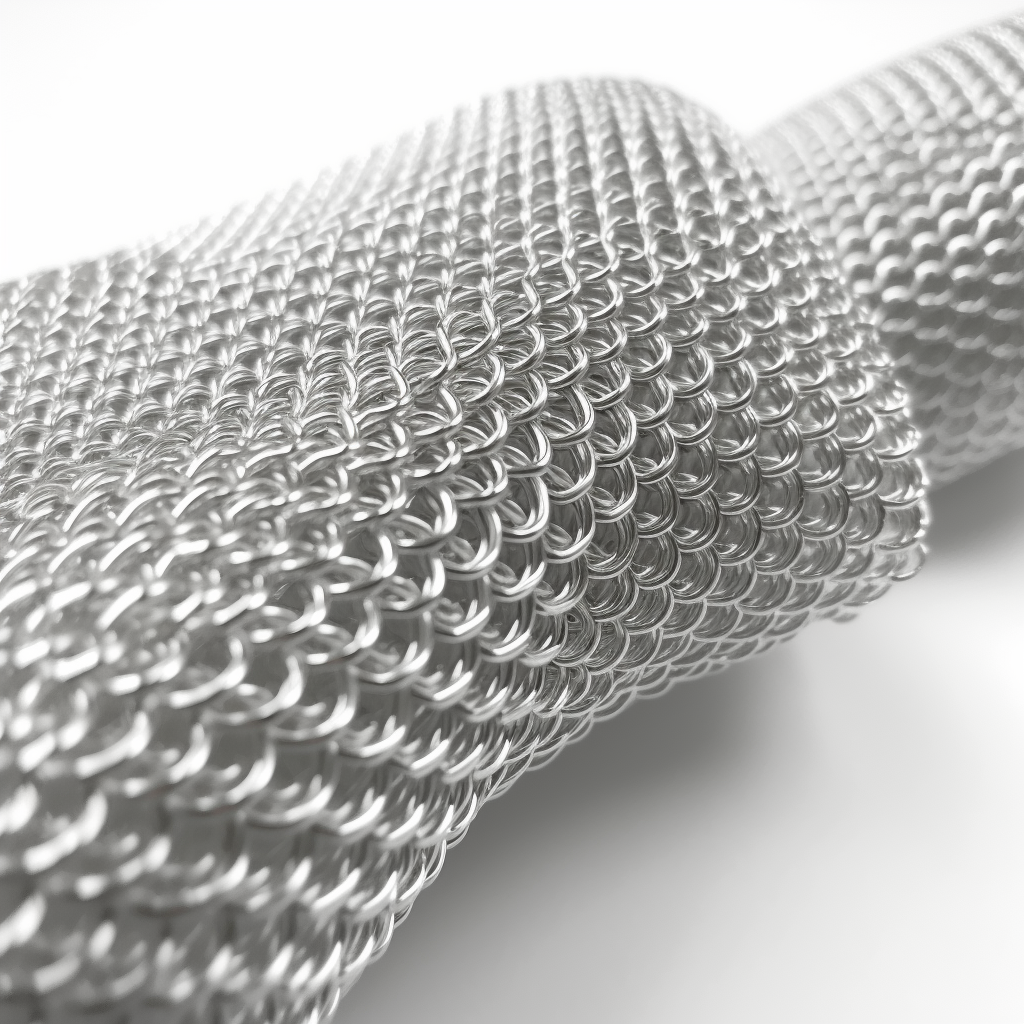 Chainmail Cloth Simulation in Soft Wind