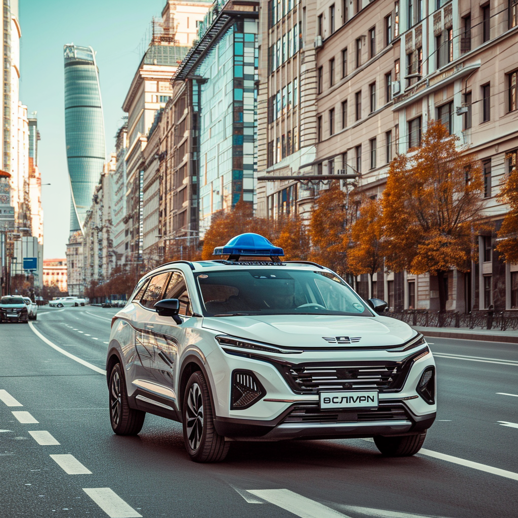 Changan CS35PLUS Car with Blue Dome Security Protection