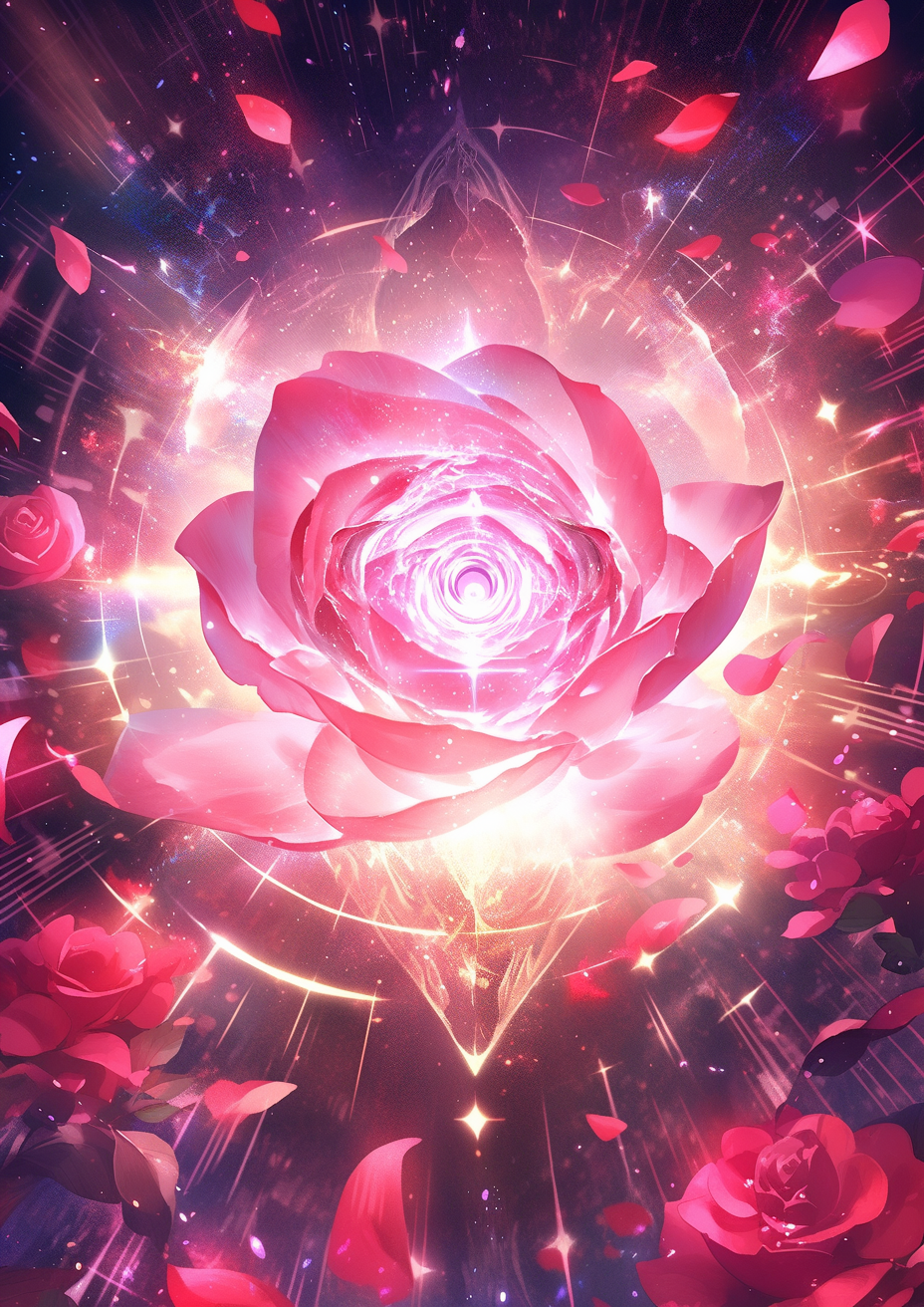 Charisma Pink Rose Artwork | Stunning Floral Design