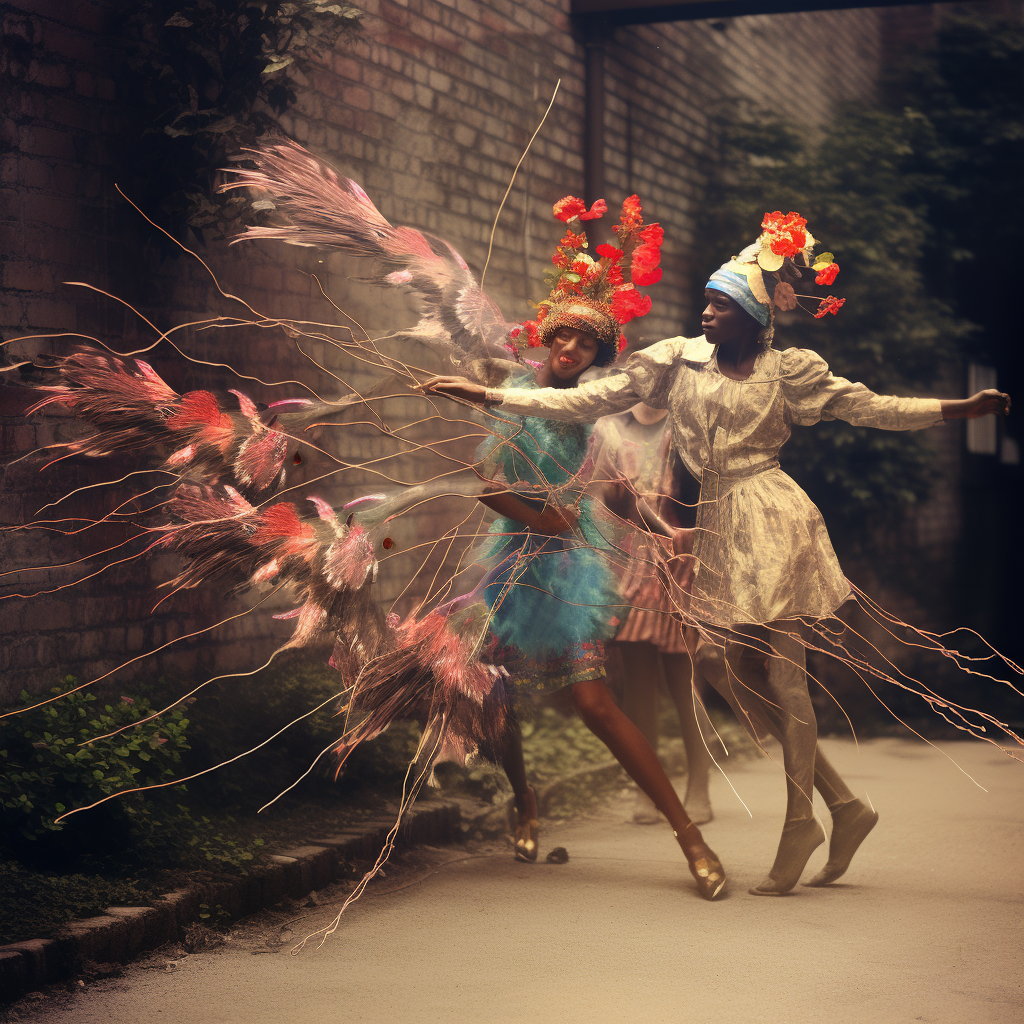 Charleston Dance with Wire Dancers