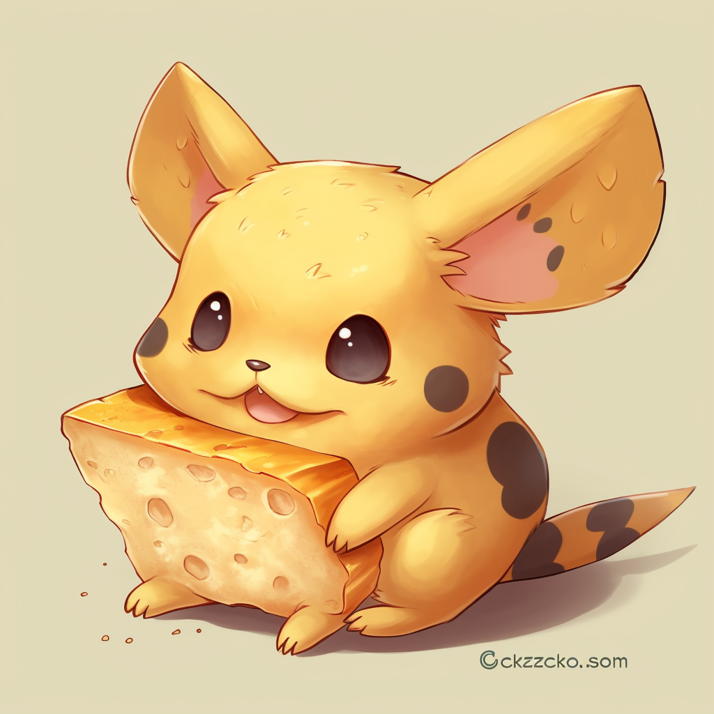 Cheese-inspired Pokemon with unique design