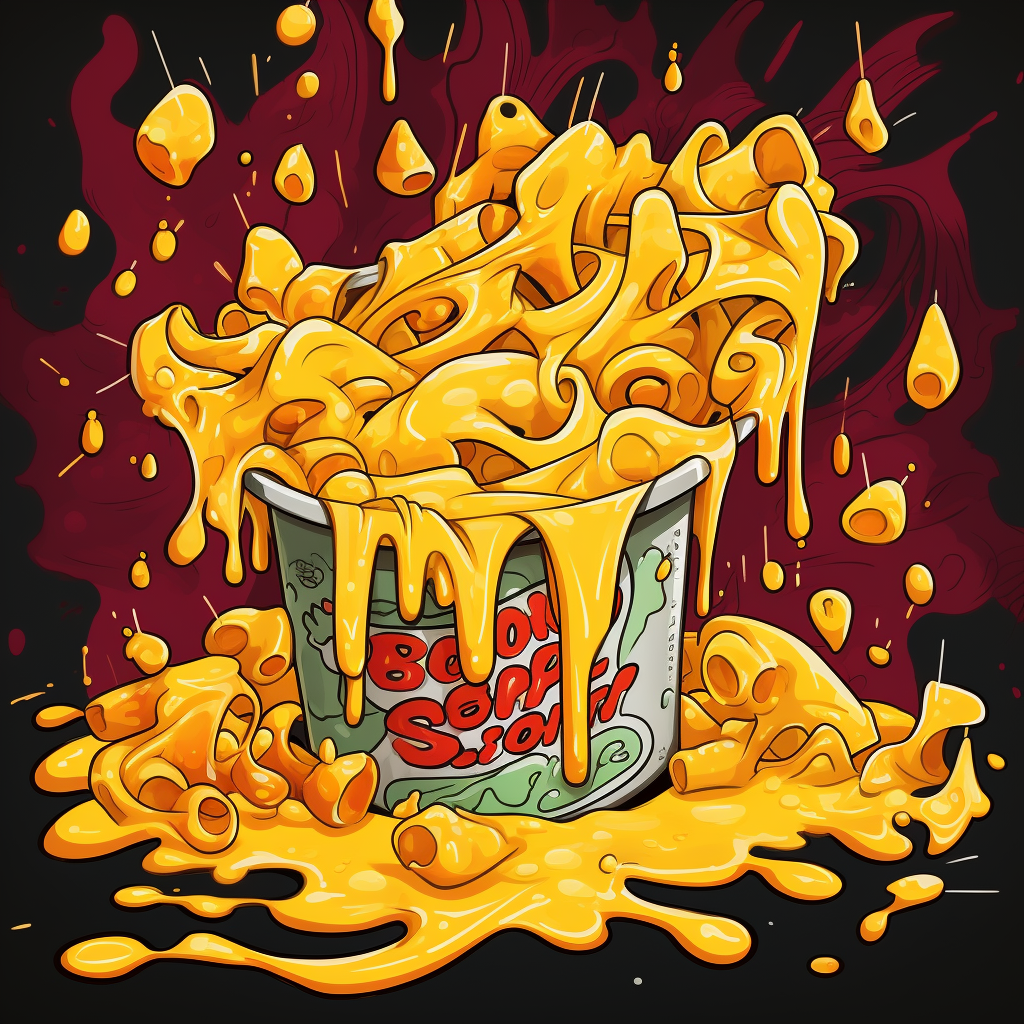 Cheese Sauce Graffiti