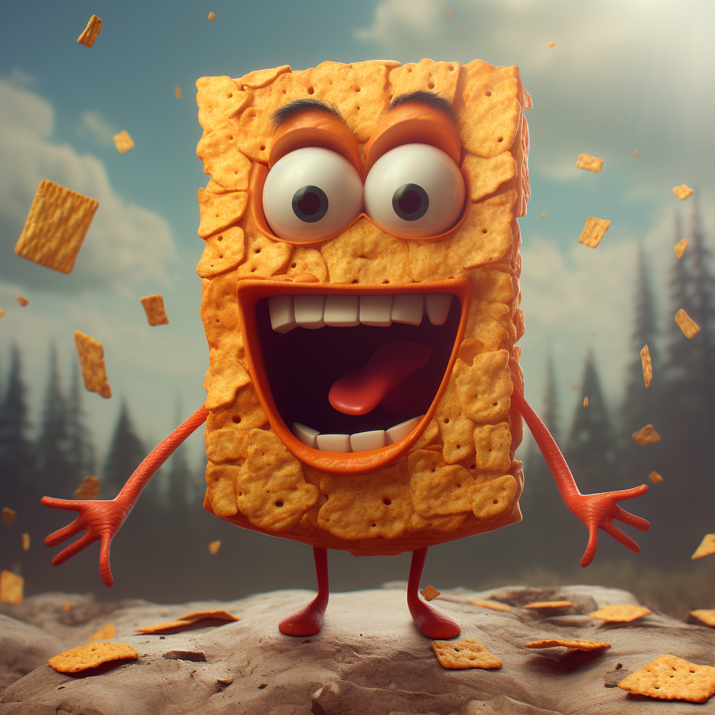 Cheez-It Head in Fun Adventures