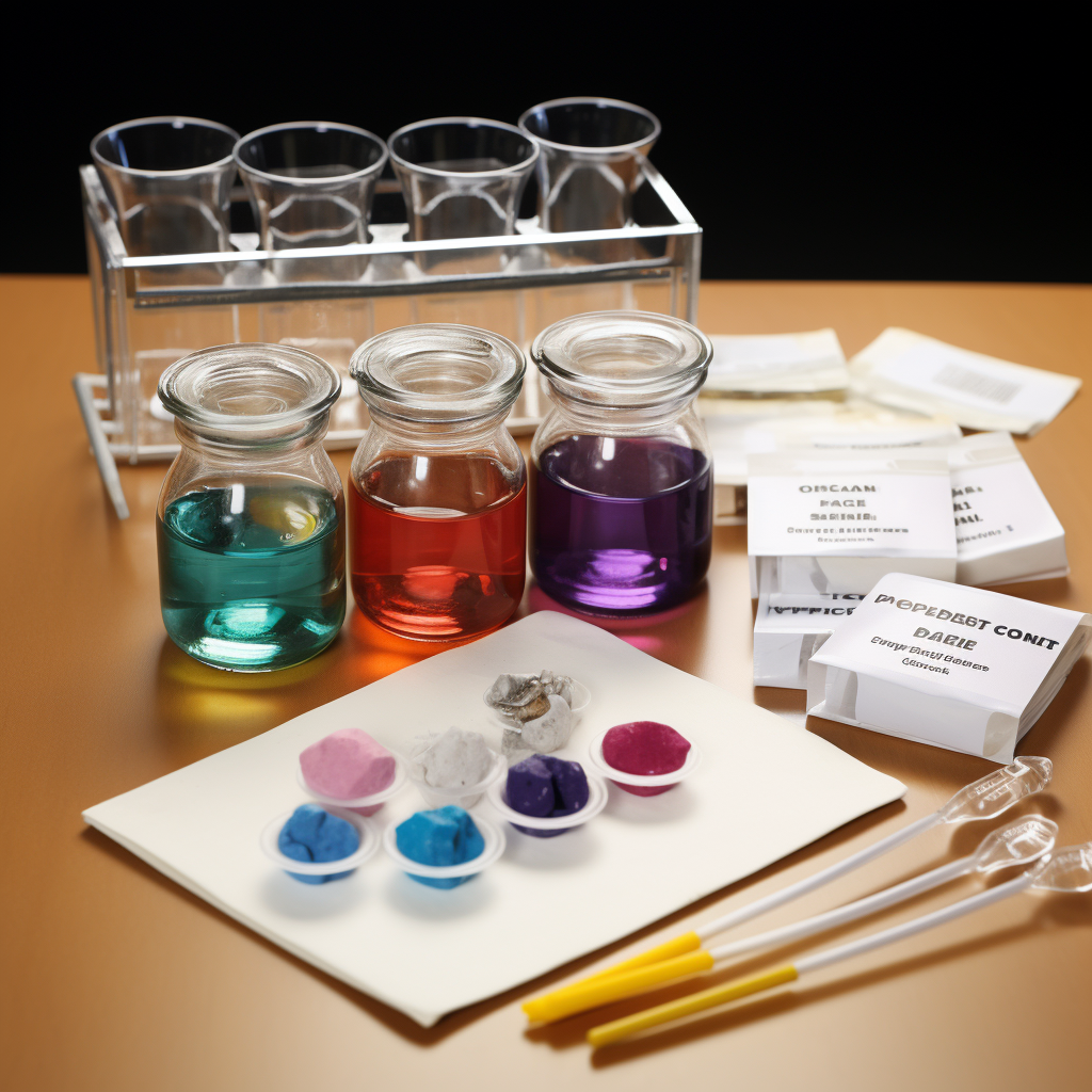 Chemistry Experiment Kits Illustration