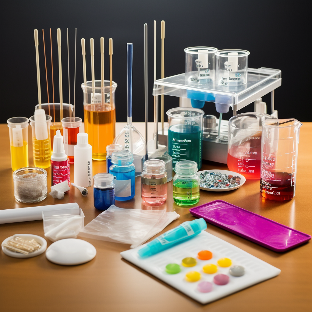 Chemistry experiments kit equipment