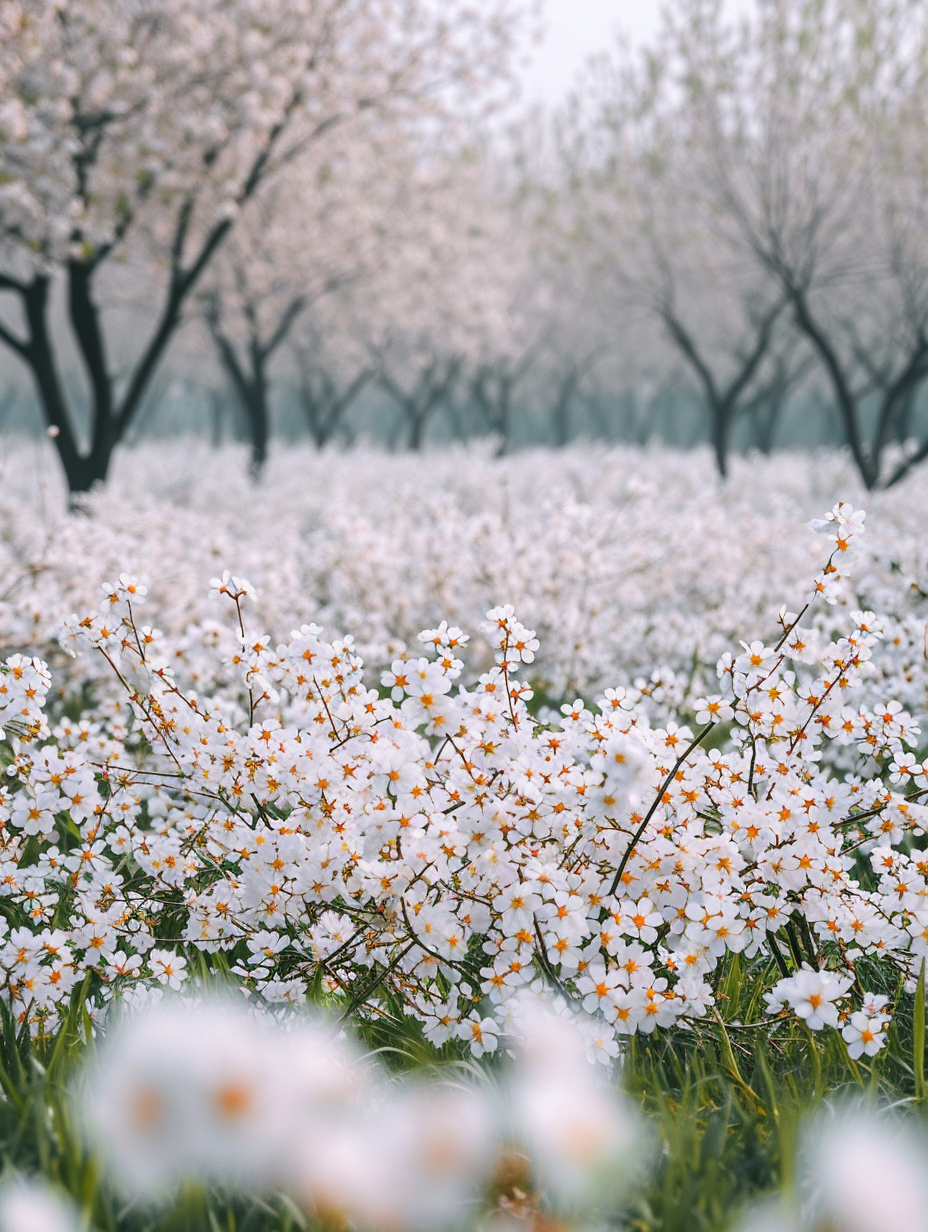 Field of Cherry Blossoms