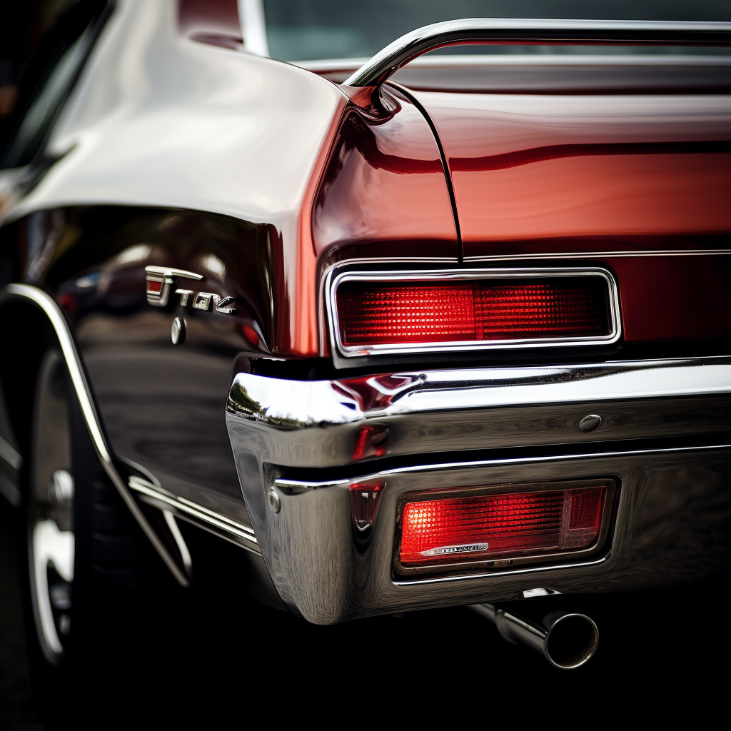 Chevy Chevelle race car taillights