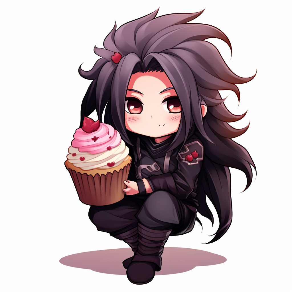 Chibi Madara Cupcake Picture