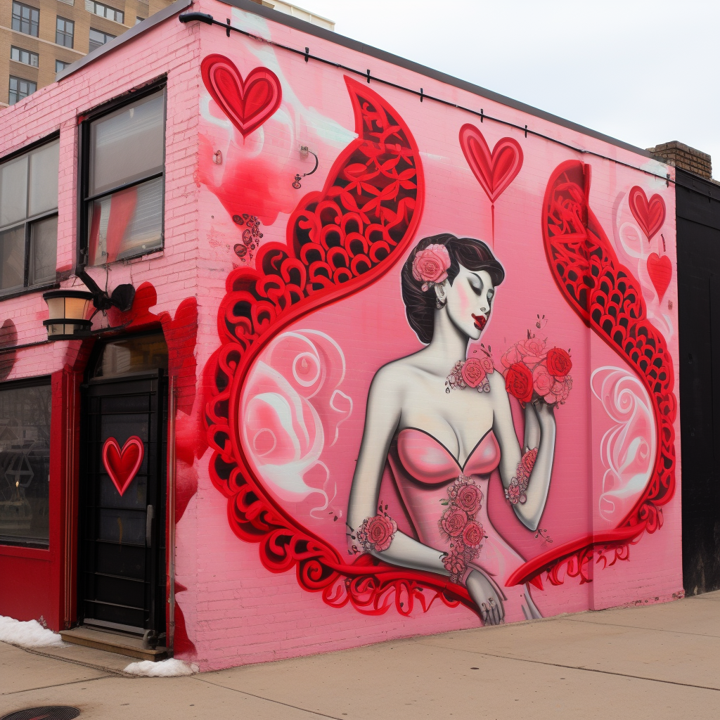 Chicago 1920's Valentine's Day Massacre Wall (6 words)