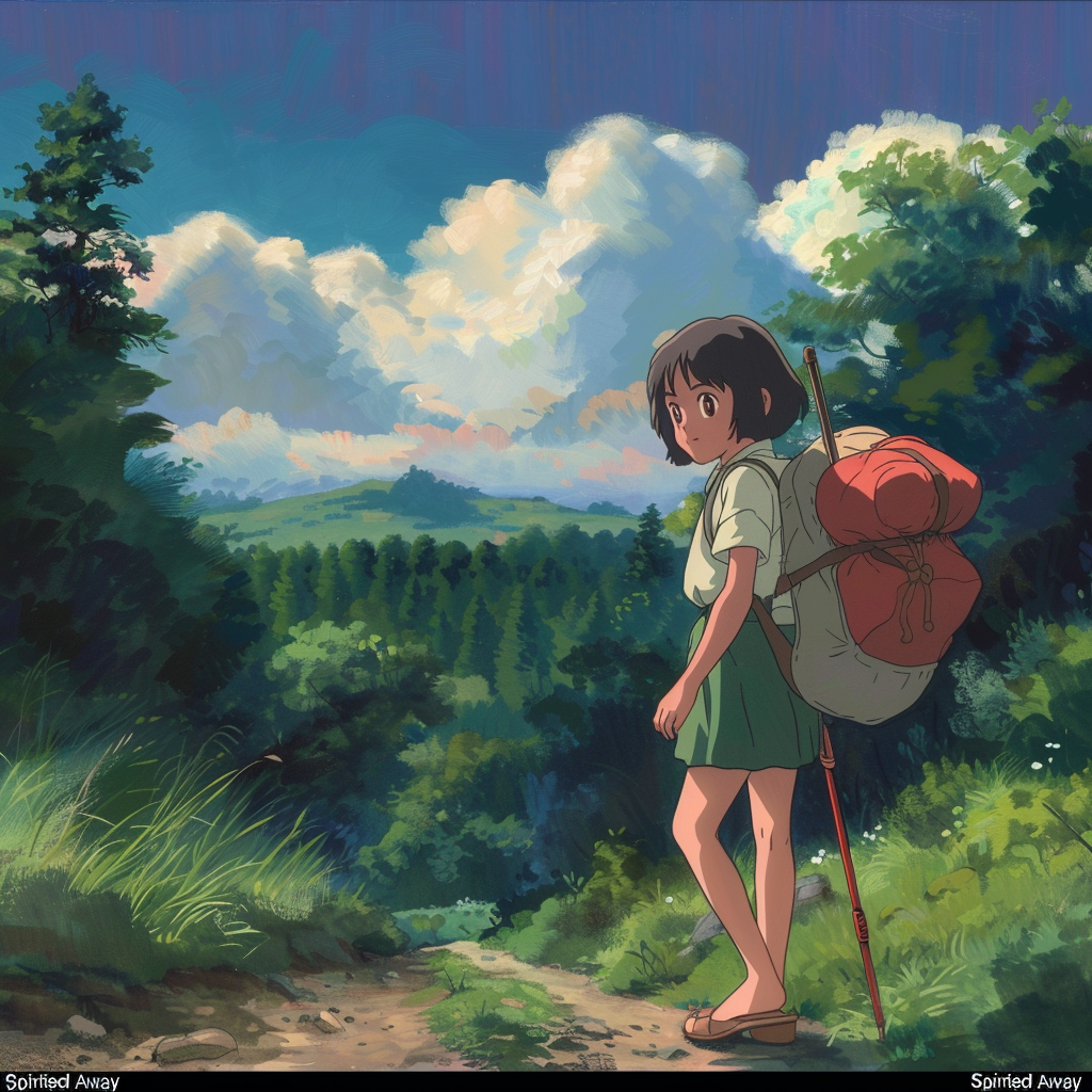 Chihiro backpacking travel adventure