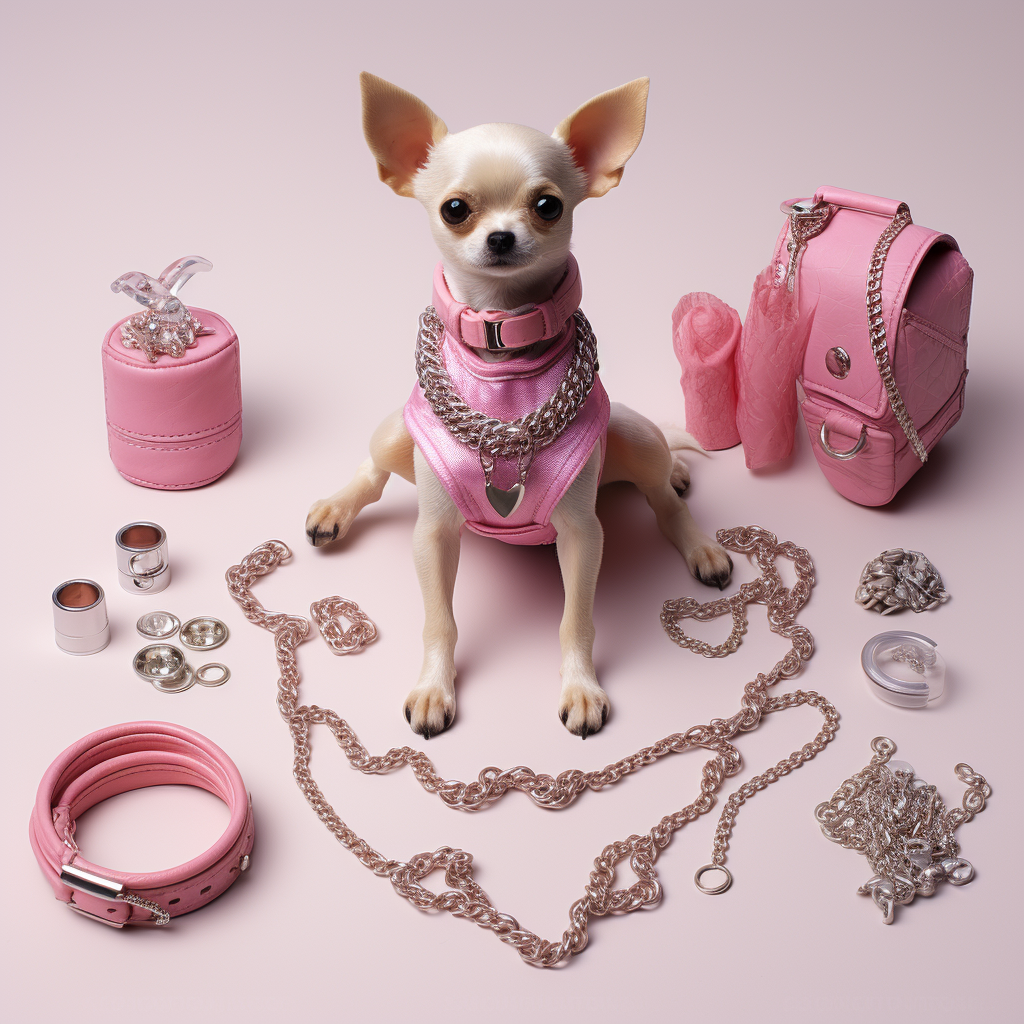 Barbie chihuahua accessories collection for pets  ?