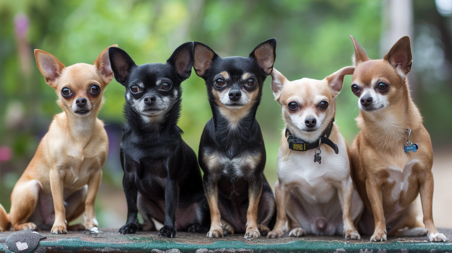 Chihuahua dog street gang