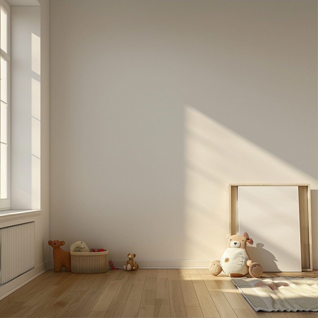 Brightly Lit Child's Room