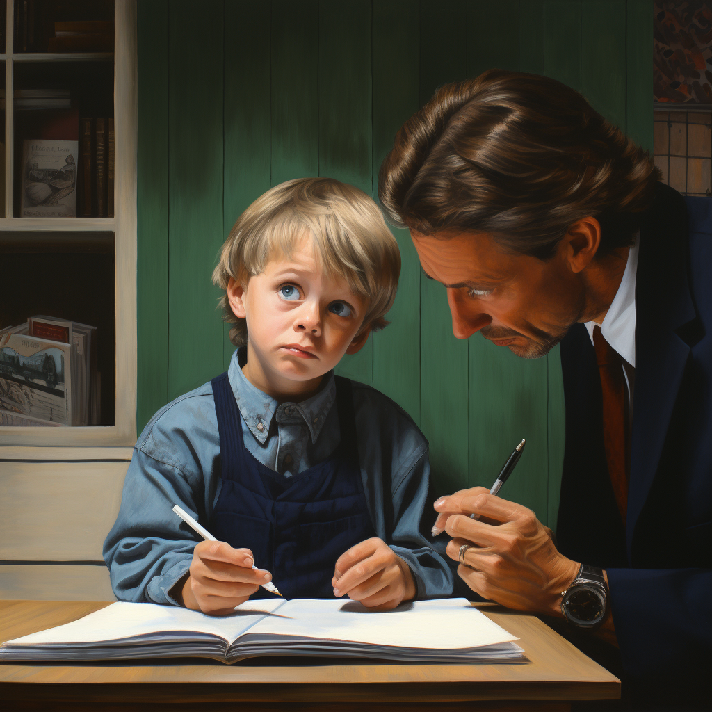 Child at doctor's office