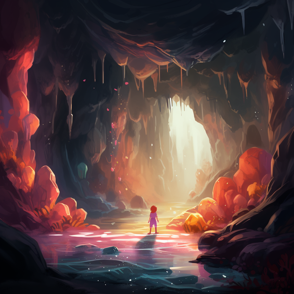 Child of Light Claustrophobia Background Art