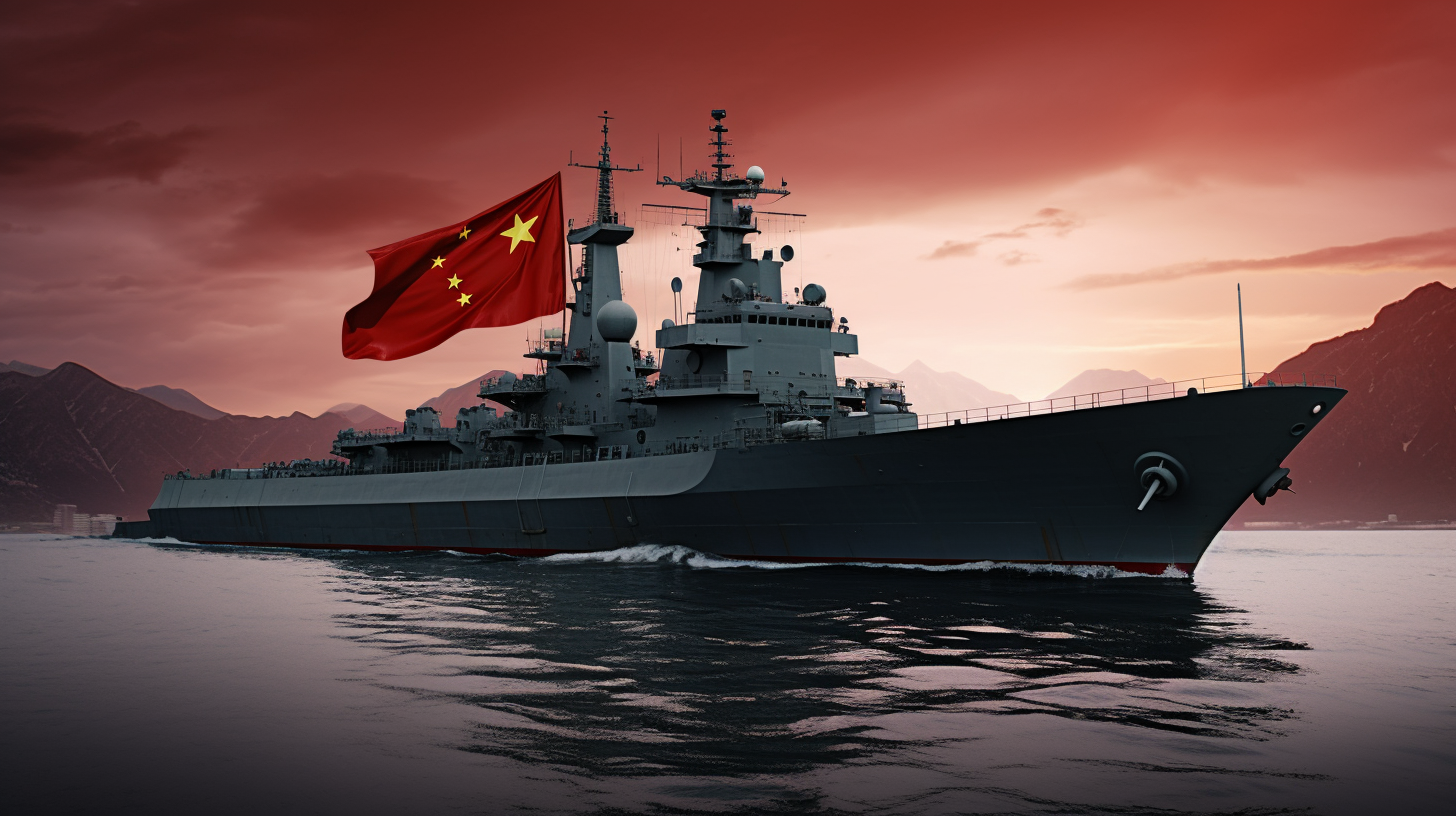 China military ships Taiwan