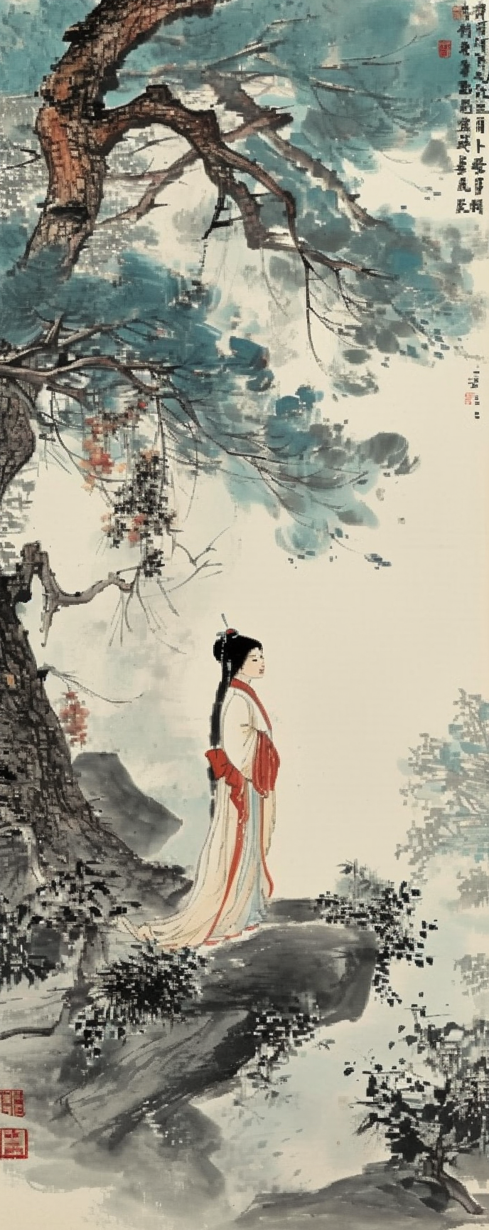 Chinese classical art in Chinese style