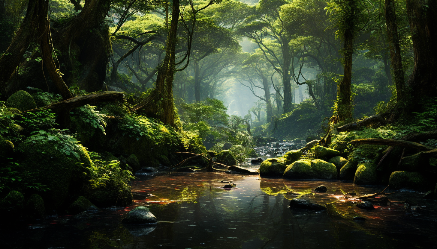 Beautiful Chinese Forest Landscape