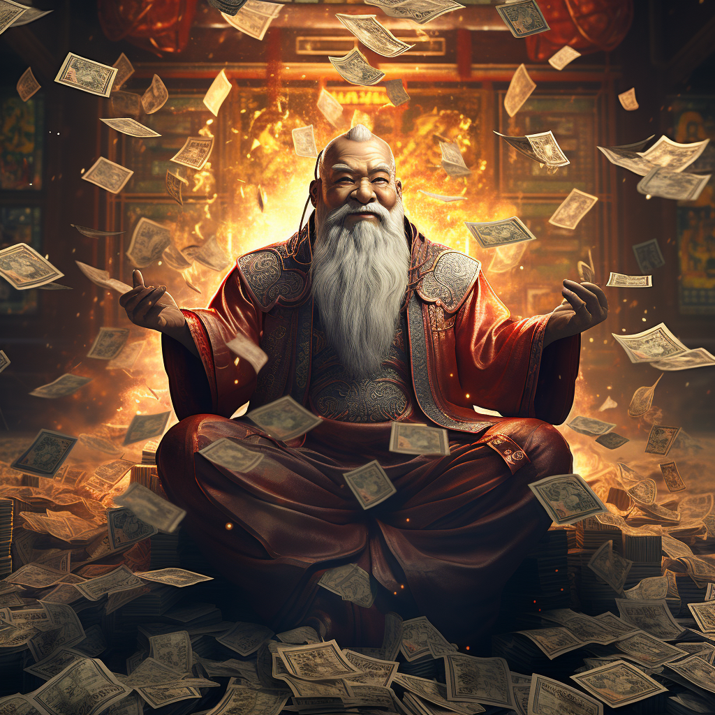 Chinese Money God in Gamestyle