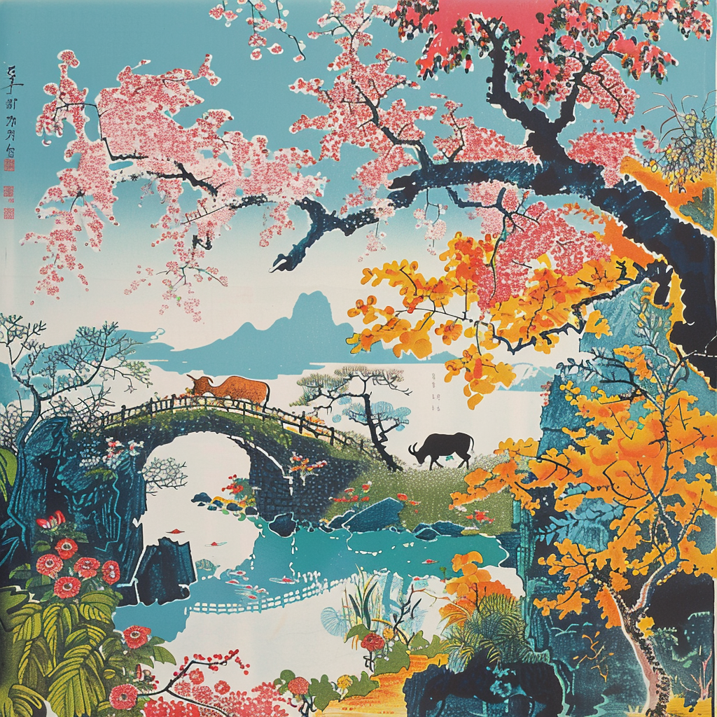 Chinese Prints 1980s Art