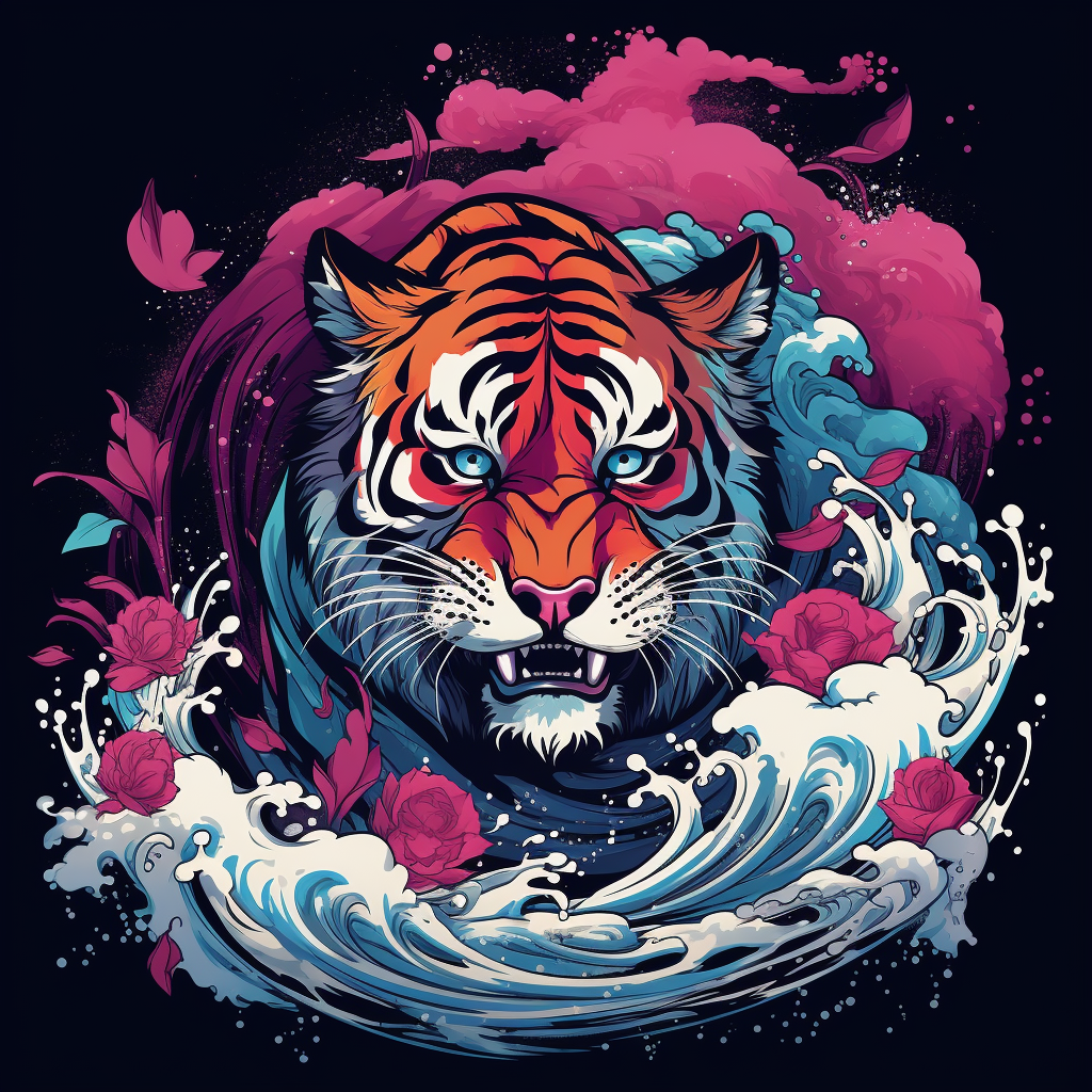 Chinese Zodiac Tiger of Water