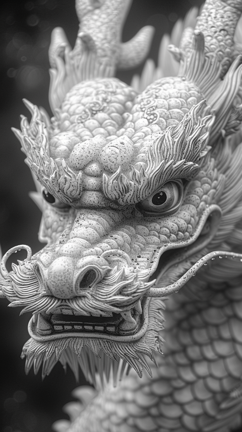 Chinese New Year Dragon Detailed Photo