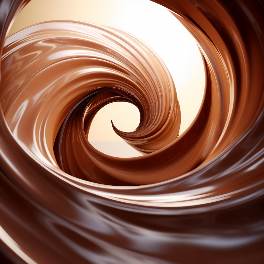 Chocolate Milk Swirl Volumetric Light