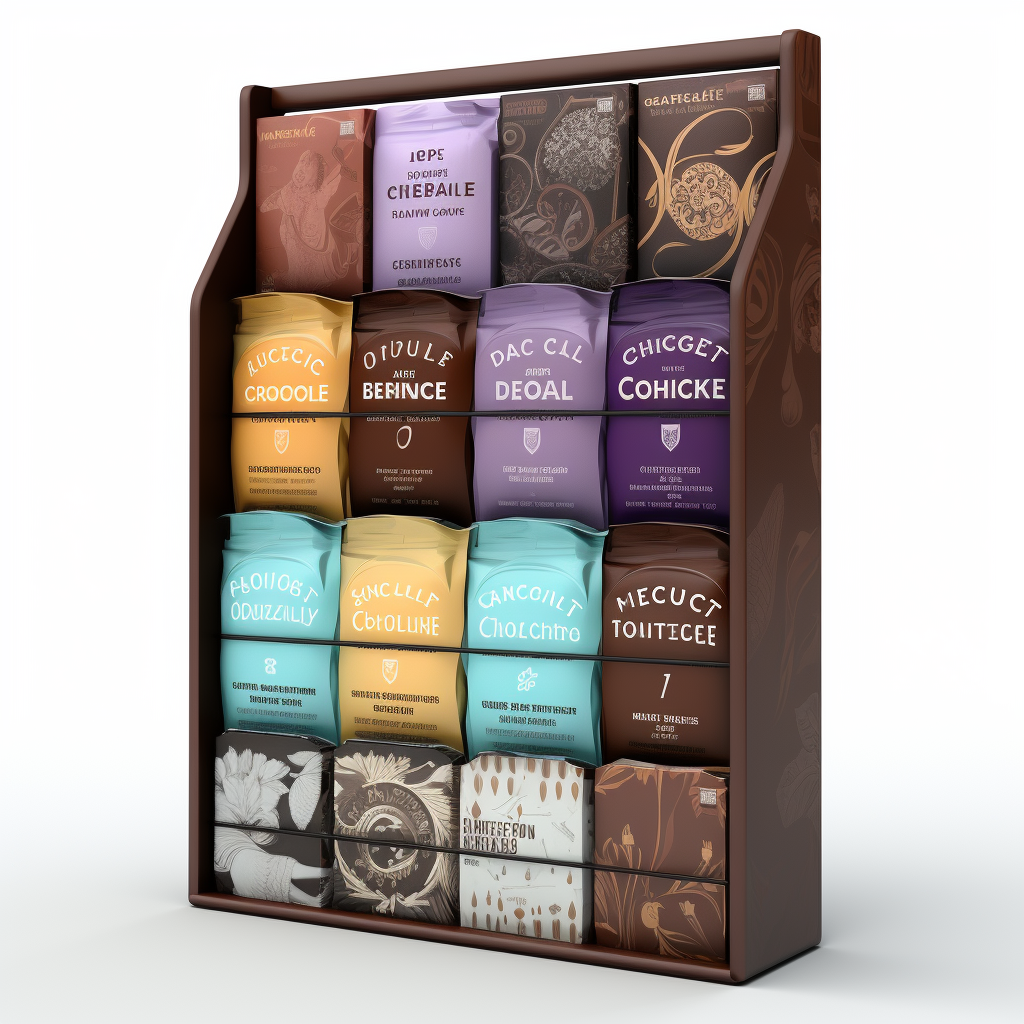 Tempting shelf-ready chocolate packaging