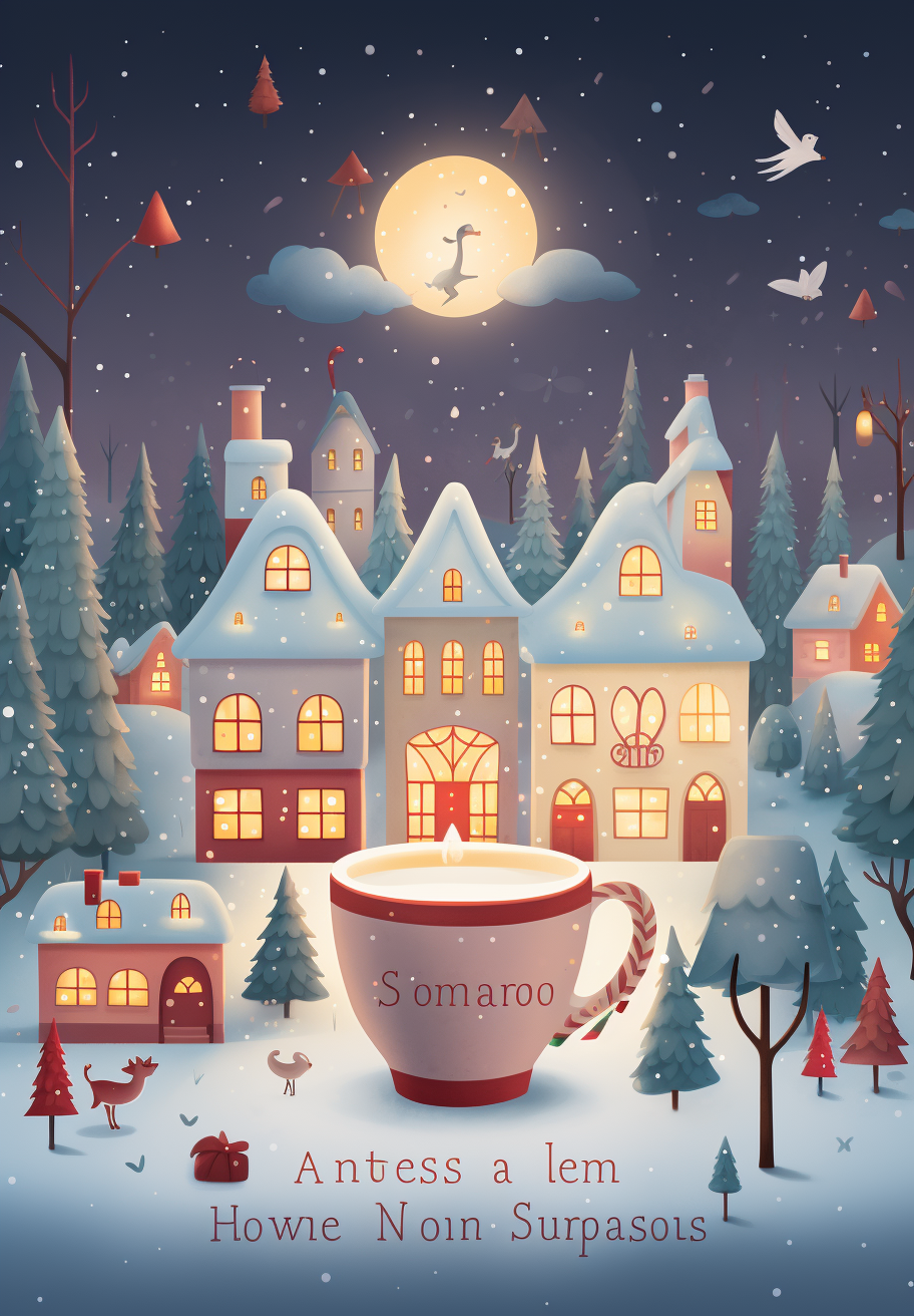 Christmas Advent Hot Chocolate from Mysterious Shop