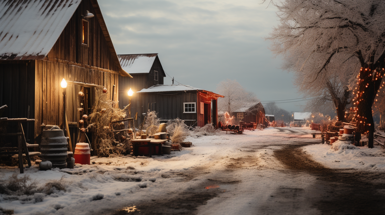 Christmas at the Farm Decorations