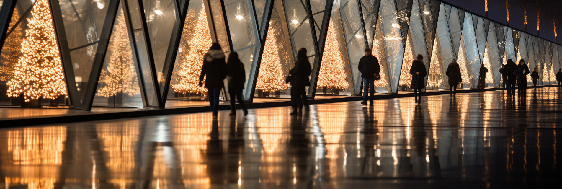 Stylishly Decorated High-End Christmas Trees