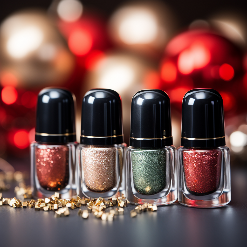 Festive nail colors for Christmas