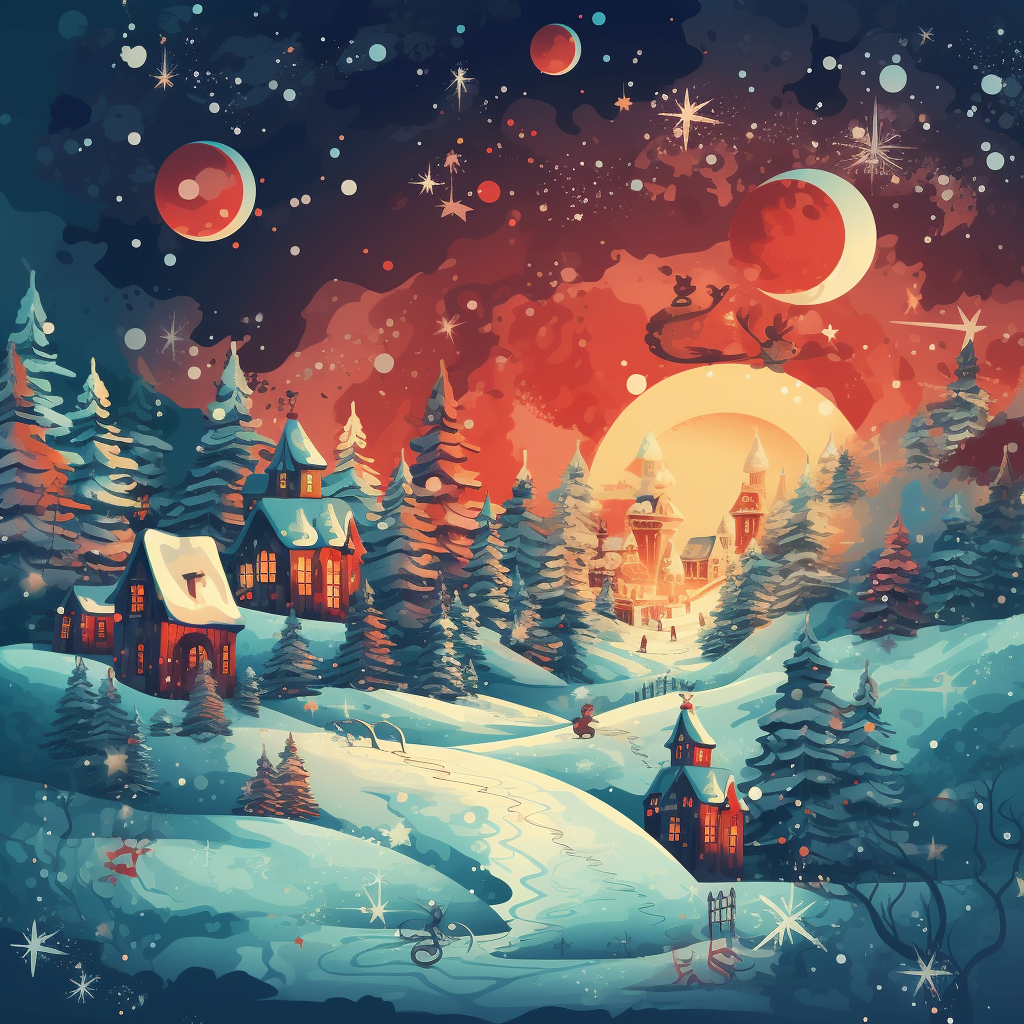 Beautiful Holiday Christmas Background