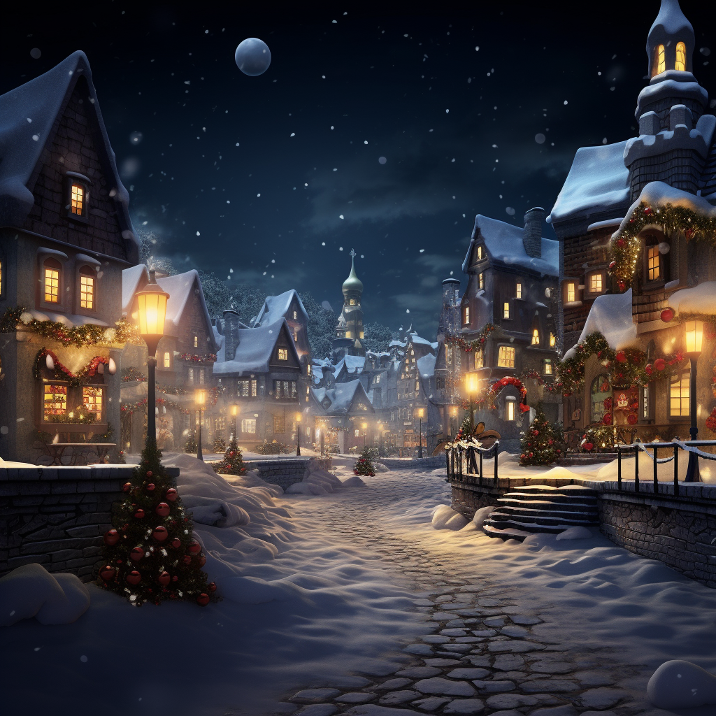 Beautiful Christmas background with decorations