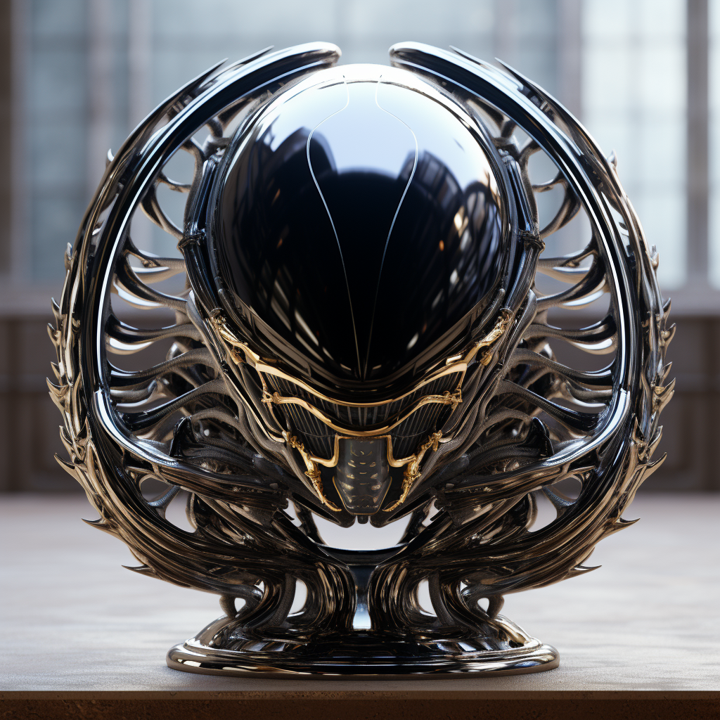 Hyper Advanced Chrome Orb Space Craft