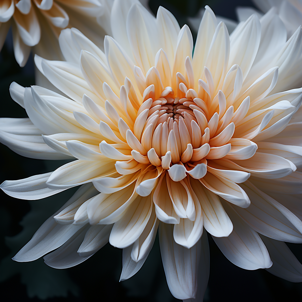 Chrysanthemum with ultra detailed cinematic effect