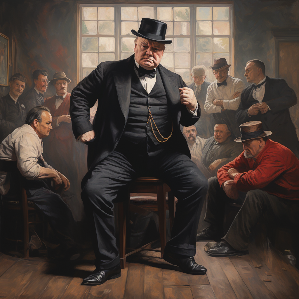 Churchill as a Boxer in 2024