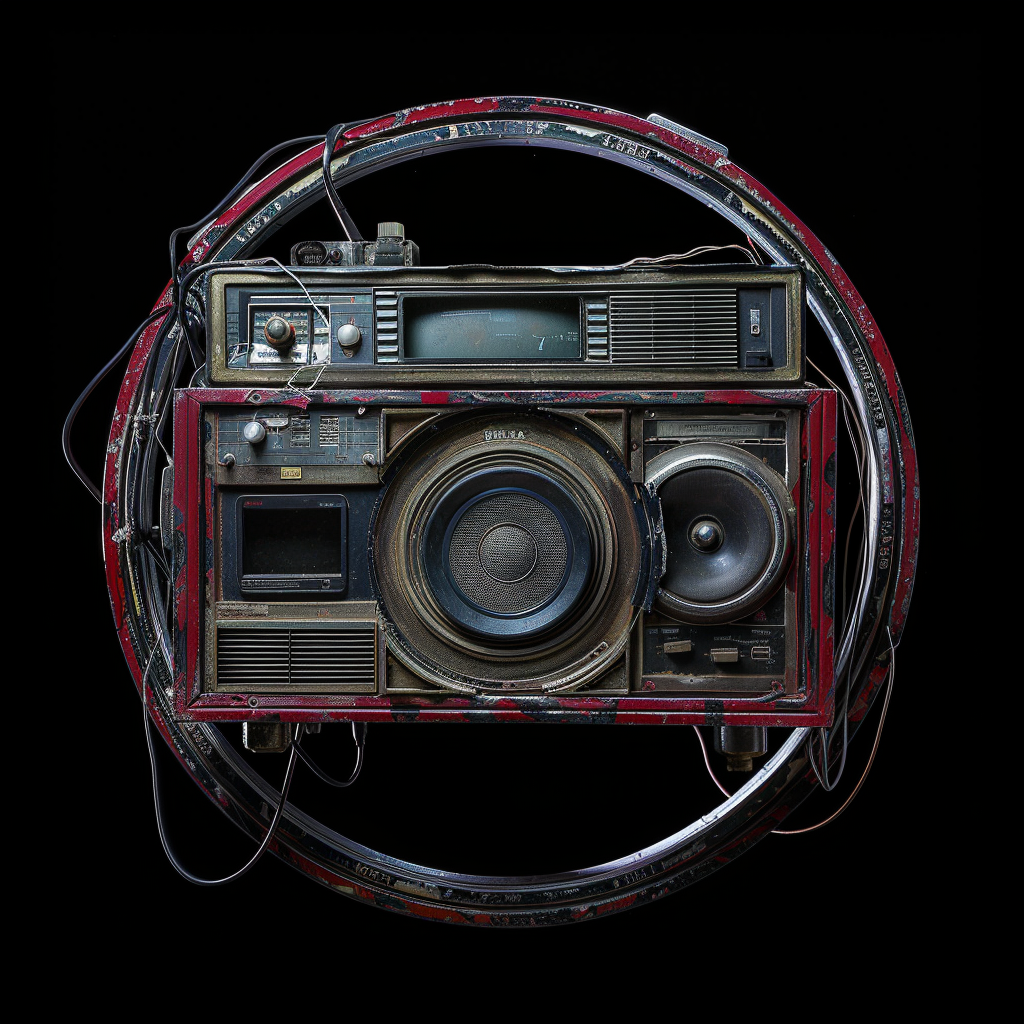 Circular Boombox