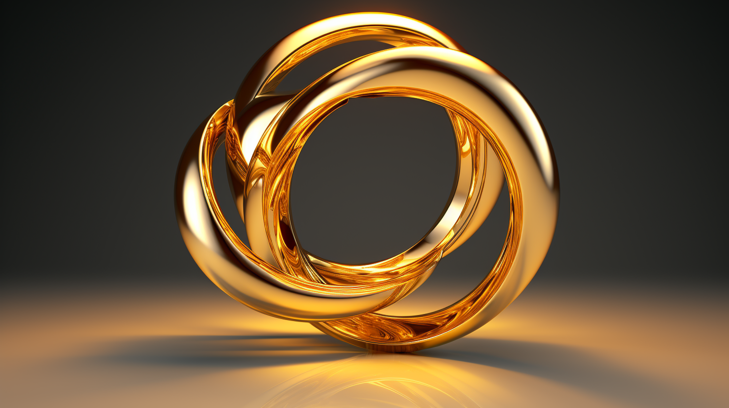 Golden circle in 3D