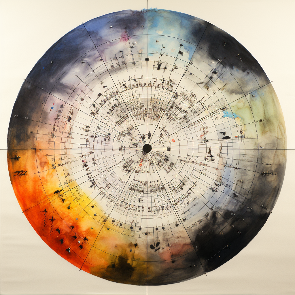 Modern Circle of Fifths Illustration