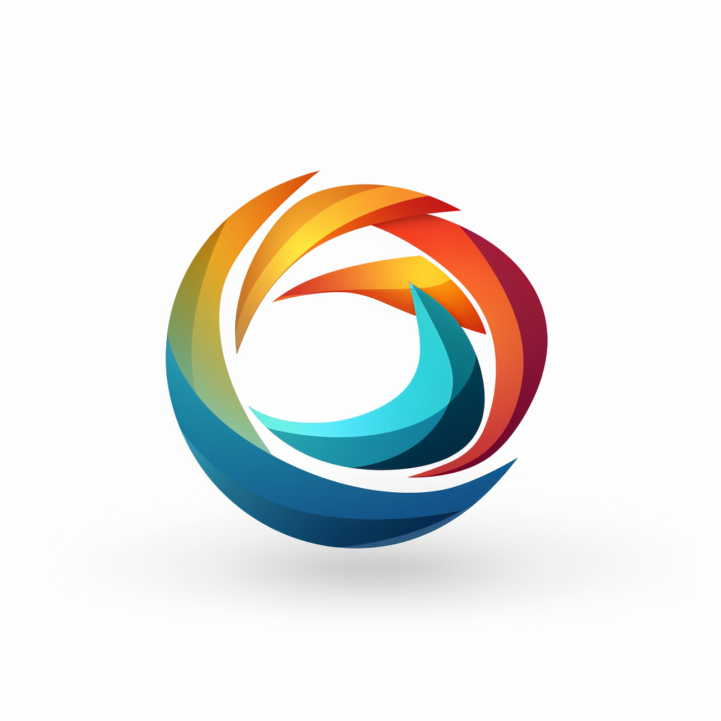 Inspiring circular leadership logo design