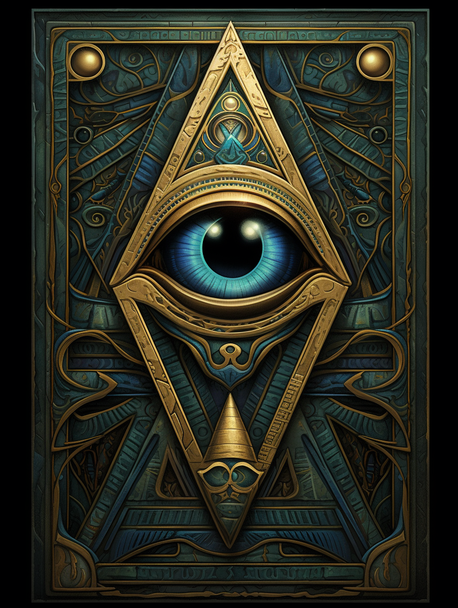 Eye of Horus Egypt illustration