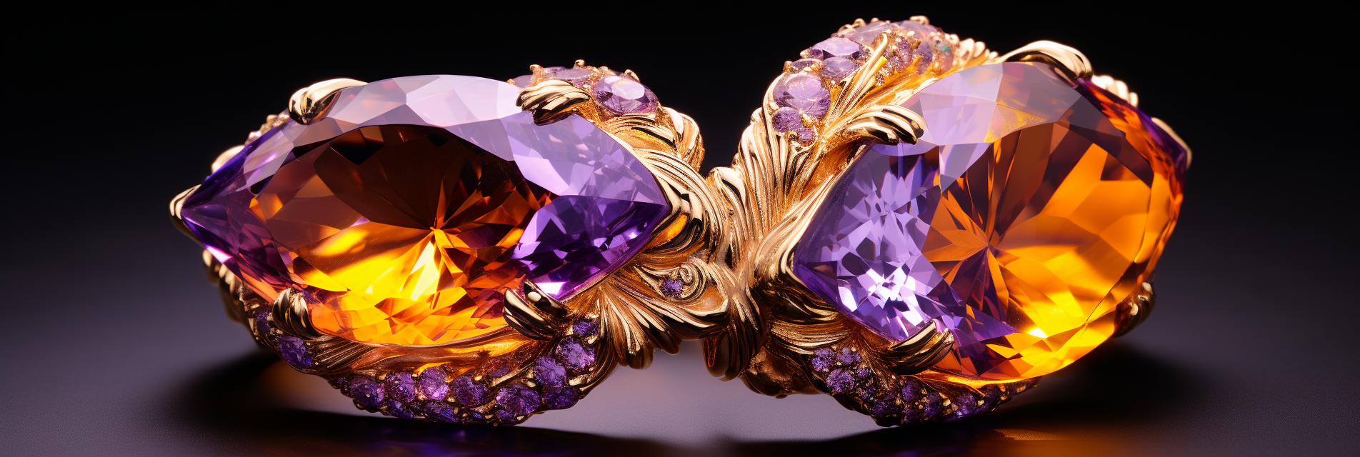 Stunning Citrine and Amethyst Gemstones