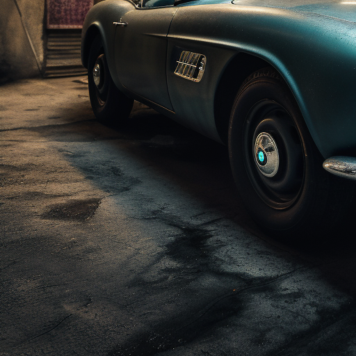 Classic BMW 507 Cyberpunk Version