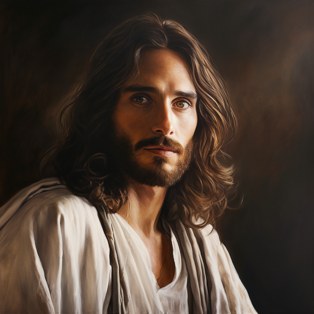 Jesus Christ portrait art